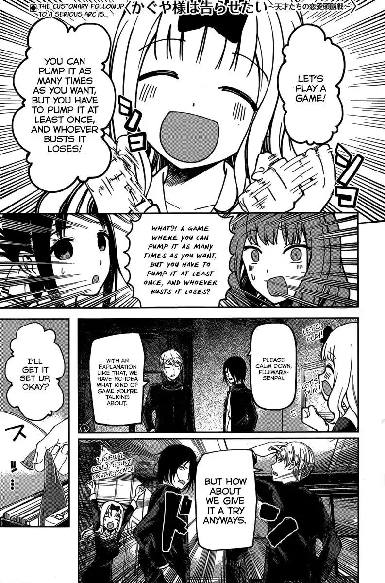 Kaguya-sama wa Kokurasetai - Tensai-tachi no Renai Zunousen Chapter 91 1